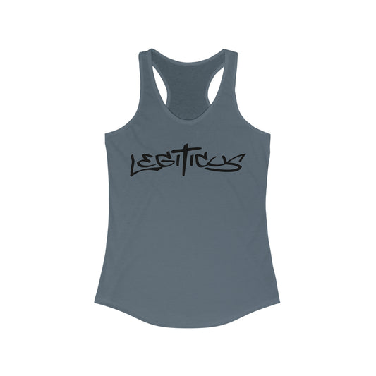 Legiticus Graffiti logo Women's Ideal Racerback Tank