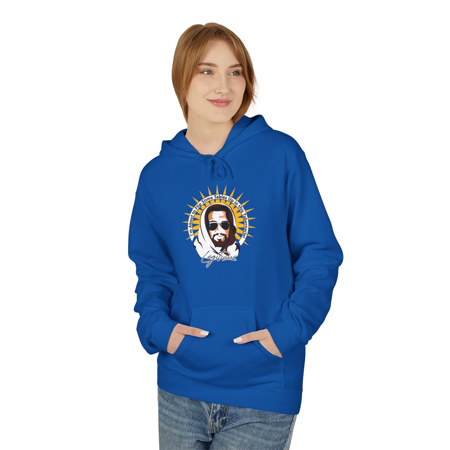 Flippin Tables Unisex Midweight Softstyle Fleece Hoodie