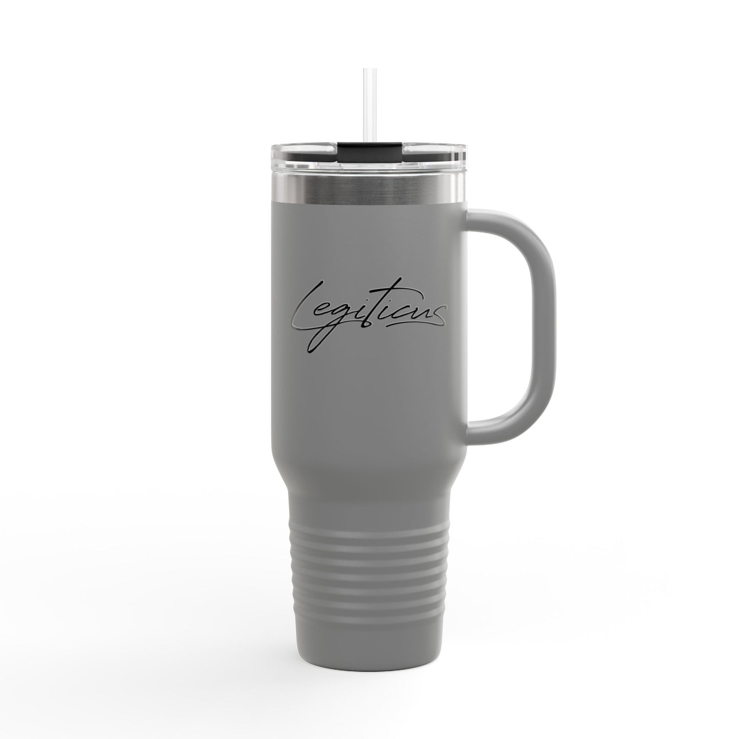 Classy Legiticus Logo Insulated Travel Mug, 40oz