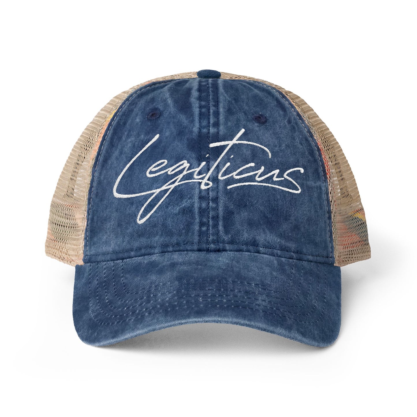 Classy Legiticus Logo Women's Washed Mesh-Back Cap