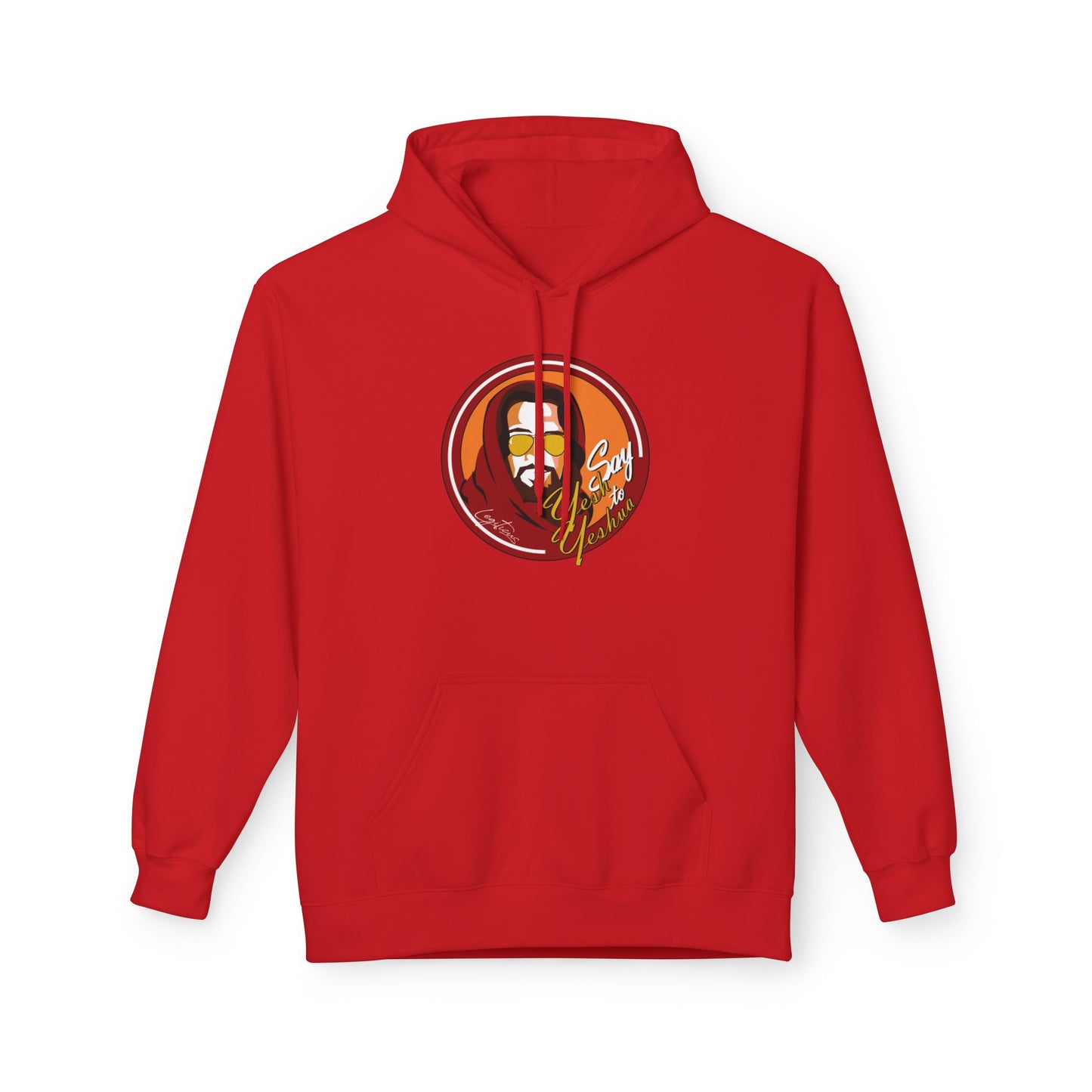 Say Yesh to Yeshua Unisex Midweight Softstyle Fleece Hoodie