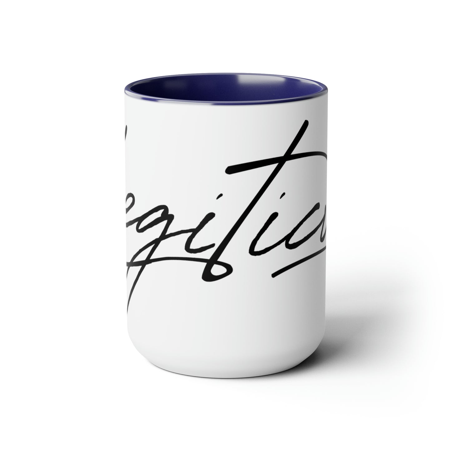 Two-Tone Coffee Mugs, 15oz